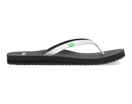 Sanuk Yoga Joy Flip Flops for Women with Memory Foam Footbed