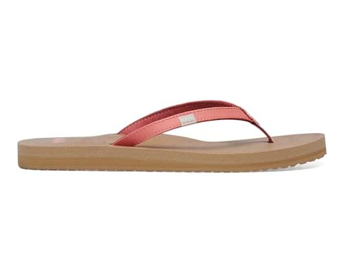 Sanuk Yoga Joy Flip Flops for Women with Memory Foam Footbed