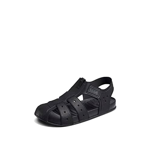 REEF Kids' Water Friendly Beachy Fisherman Sandal, Adjustable Velcro Strap