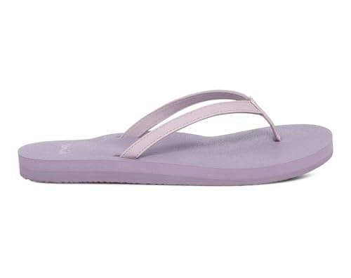 Sanuk Yoga Joy Flip Flops for Women with Memory Foam Footbed