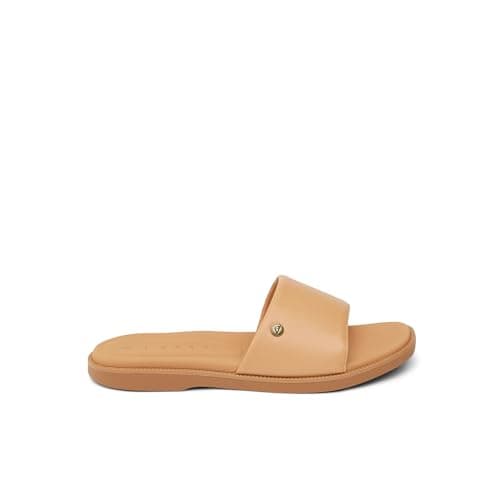 REEF Women's Arrianah Slide Sandal, Soft Molded Footbed, Arch Support