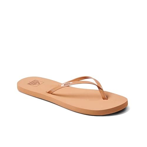 REEF Bliss Nights Women's Lightweight Flip Flop, Soft Footbed, Thin Strap Beach Sandal