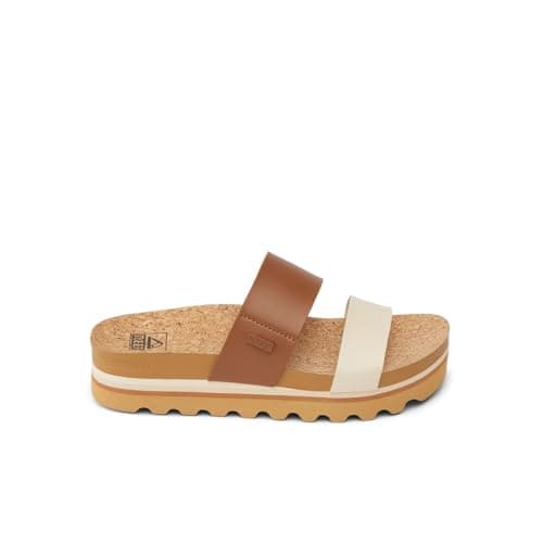 REEF Women's Cushion Vista Hi Platform Sandal - Comfortable Beach Hire