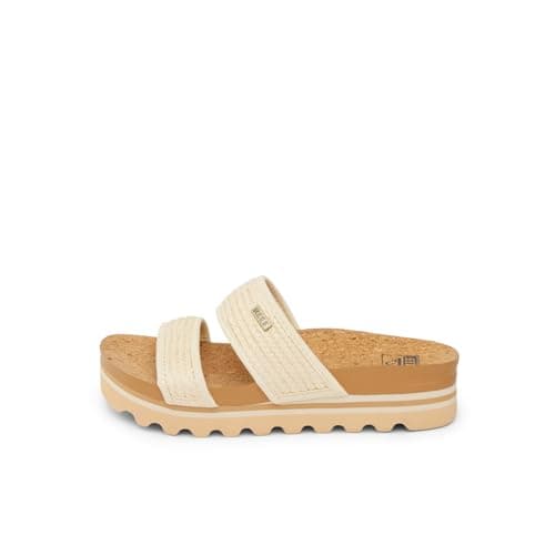 REEF Women's Cushion Vista Hi Platform Sandal - Comfortable Beach Hire
