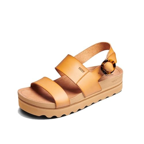 REEF Vista Hi Buckle Women's Platform Sandal - Arch Support, Soft Cushion Footbed