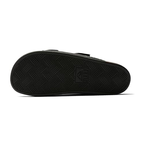 REEF Tradewind Men's Slides, Adjustable Velcro Straps, Ultra Soft Cushion Footbed