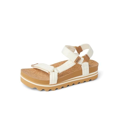 REEF Women's Rem Hi Platform Sandal, Arch Support & Adjustable Strap