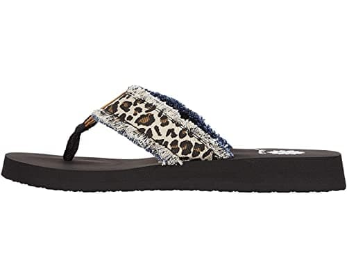 Women's Yellow Box Flip-Flops