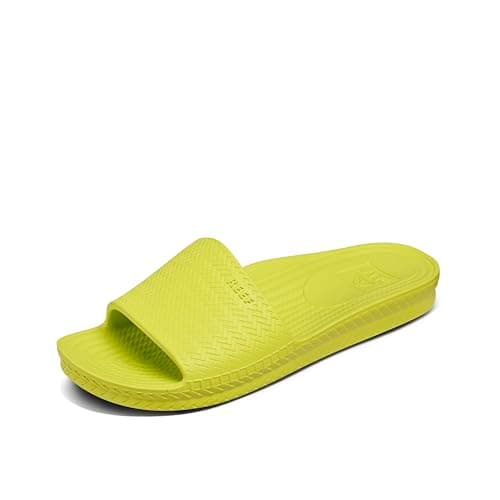REEF Women's Water Scout Slide Sandal, Black Size 9