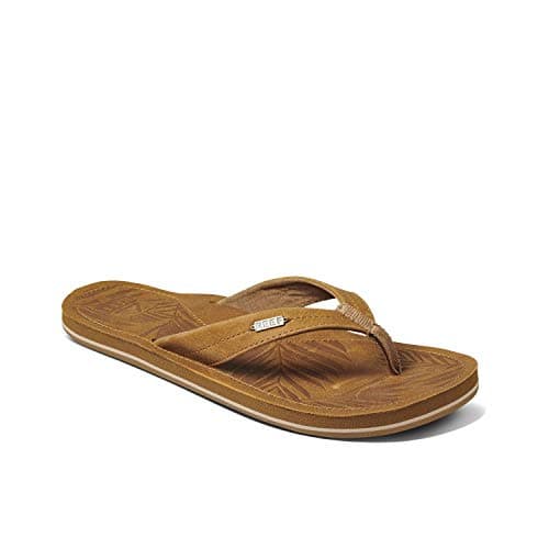 REEF Women's Drift Away Leather Sandal - Classic Comfort