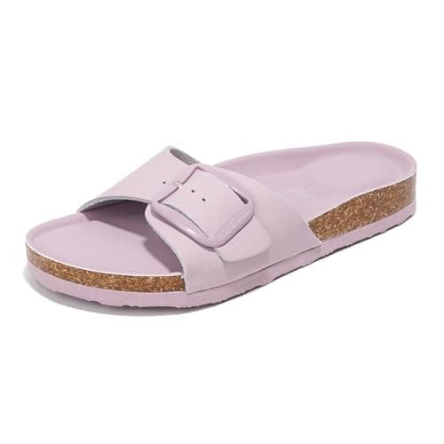 Project Cloud Women's Comfortable Memory Foam Genuine Leather Sandals