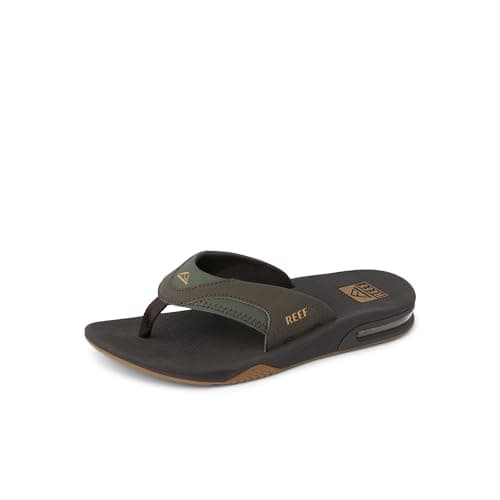 REEF Men's Bottle Opener Flip Flop, Arch Support, Durable Outsole