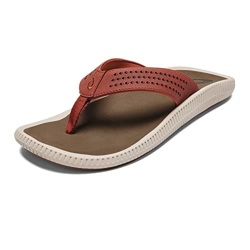 Men's Beach Sandals by OLUKAI, Quick-Dry Flip-Flop Slides, Water Resistant