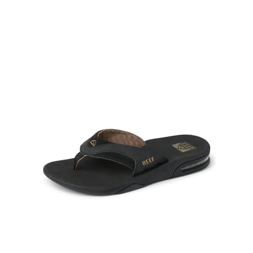 REEF Men's Bottle Opener Flip Flop, Arch Support, Durable Outsole