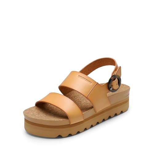 Dream Pairs Women's Comfortable Arch Support Cork Sole Flatform Sandals🐦Summer Beach Shoes