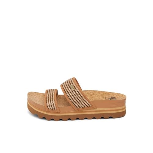 REEF Women's Cushion Vista Hi Platform Sandal - Comfortable Beach Hire