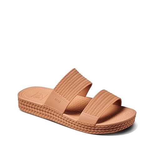 REEF Water Vista Slide Women's Platform Sandals, Water Friendly, Arch Support