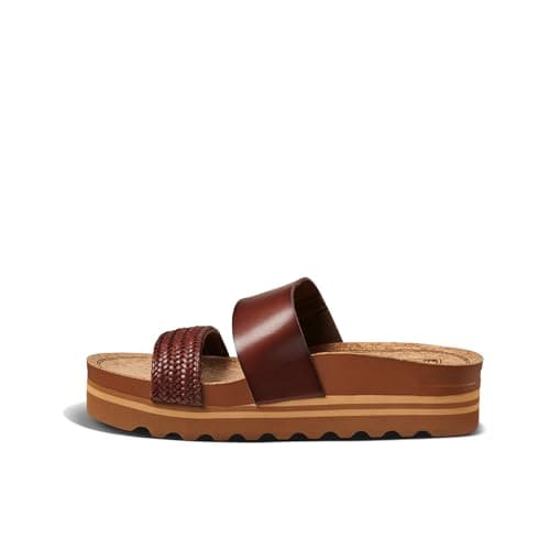 REEF Women's Cushion Vista Hi Platform Sandal - Comfortable Beach Hire