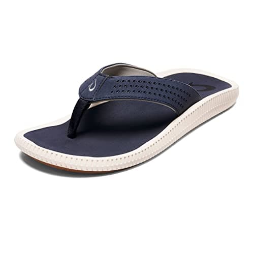 Men's Beach Sandals by OLUKAI, Quick-Dry Flip-Flop Slides, Water Resistant