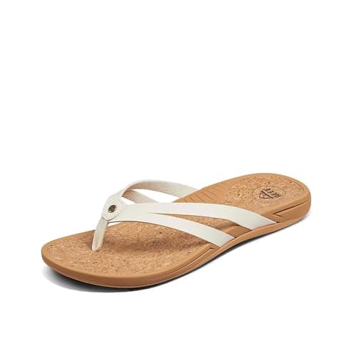 REEF Pacific Joy Women's Vegan Flip Flop with Soft Cushion Footbed