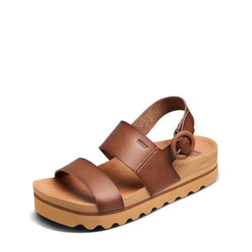 REEF Vista Hi Buckle Women's Platform Sandal - Arch Support, Soft Cushion Footbed