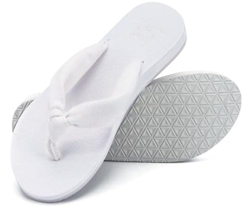 KuaiLu Arch Support Yoga Mat Thong Sandals for WomenComfortable Summer Beach Walking