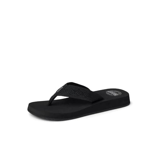 REEF Women's Sandy Flip-Flop Beach CasualComfortable Outdoor Sandals
|REEF Women's Sandy Flip-Flop Summer Lightweight Easy-Wear Footwear
|REEF Women's Sandy Flip-Flop Floral Design Casual Flats