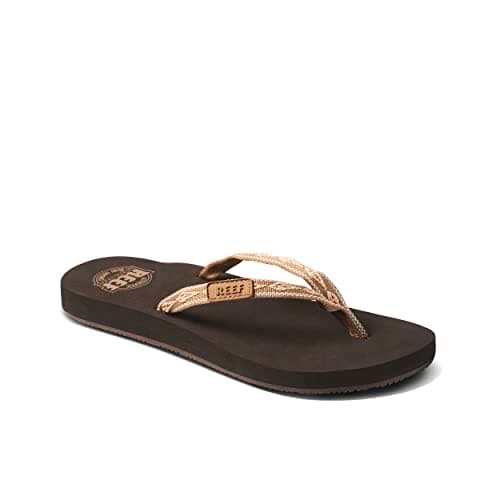 REEF Women's Ginger Beach Flip Flop, Recycled PET Strap