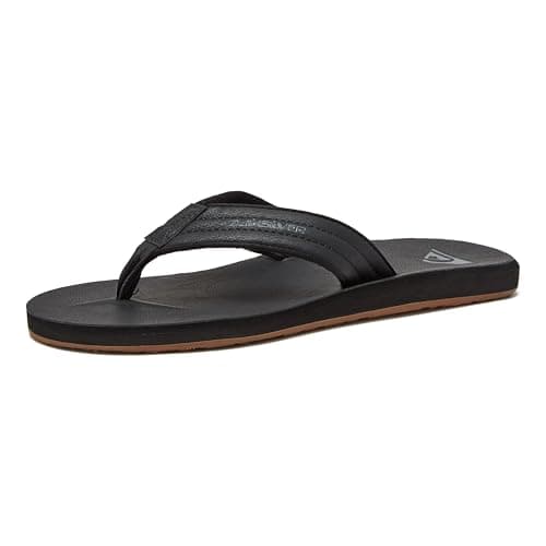 Quiksilver Men's Carver Suede Flip Flop Sandal