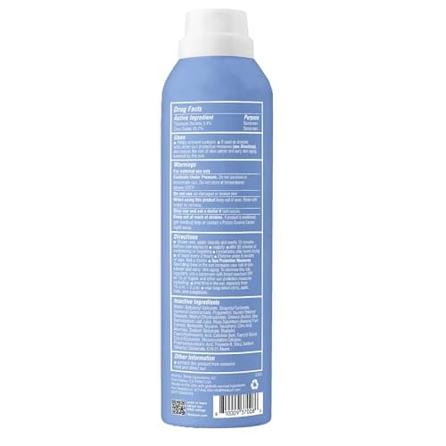 Thinksport All Sheer SPF 50 Mineral Sunscreen, 6 Fl Oz, Water Resistant, Reef Safe, Broad Spectrum UVA/UVB Protection