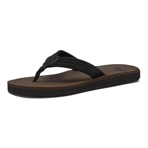 Quiksilver Men's Carver Suede Flip Flop Sandal