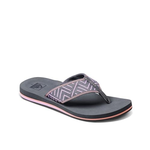 REEF Women's Soft-Woven Strap Beach Flip Flop with Cushion Footbed