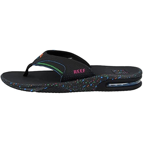 REEF Men's Fanning Speed Logo Flip Flop