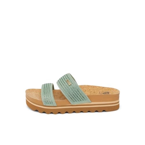 REEF Women's Cushion Vista Hi Platform Sandal - Comfortable Beach Hire