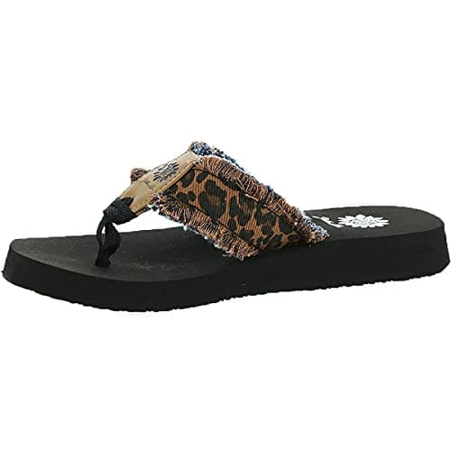 Women's Yellow Box Flip-Flops