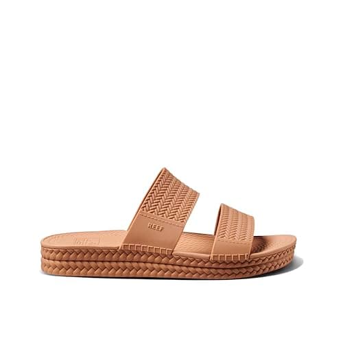 REEF Water Vista Slide Women's Platform Sandals, Water Friendly, Arch Support