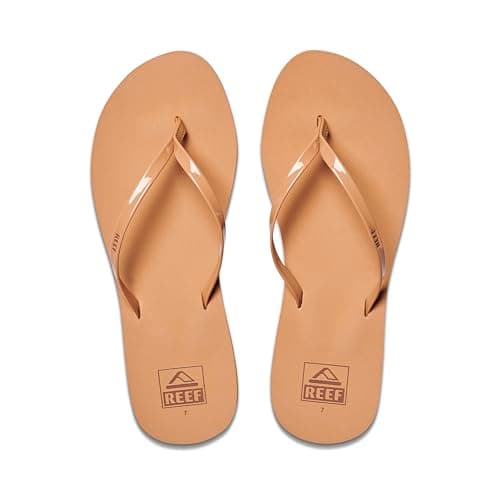 REEF Bliss Nights Women's Lightweight Flip Flop, Soft Footbed, Thin Strap Beach Sandal