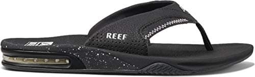 REEF Men's Fanning Speed Logo Flip Flop