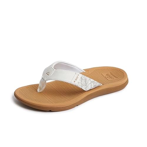 REEF Santa Ana Women's Flip Flop - Arch Support, Water Friendly Outsole