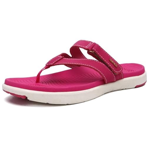 COFACE Women's Fashion Orthotic Flip Flops with Arch Support