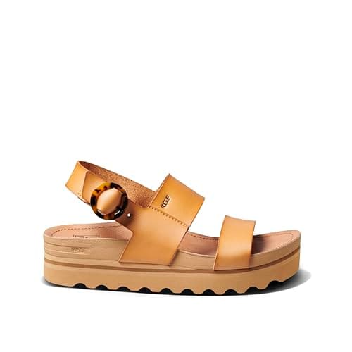 REEF Vista Hi Buckle Women's Platform Sandal - Arch Support, Soft Cushion Footbed