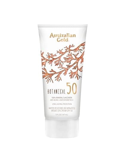 Australian Gold Water Resistant Sunscreen Lotion SPF 50, 5 Ounce