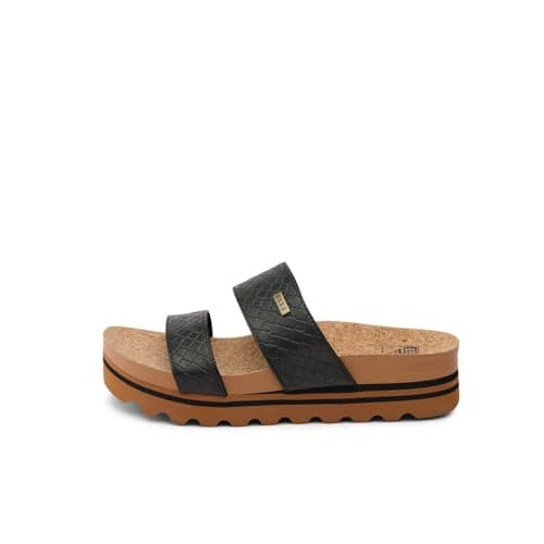 REEF Women's Cushion Vista Hi Platform Sandal - Comfortable Beach Hire