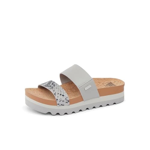 REEF Women's Cushion Vista Hi Platform Fashion Sandal + Comfort + Beachgoers + Summer + Lightweight + Bone-Dry Technology + 39 x 12 x 10 cm + Sun, Sea, Beach