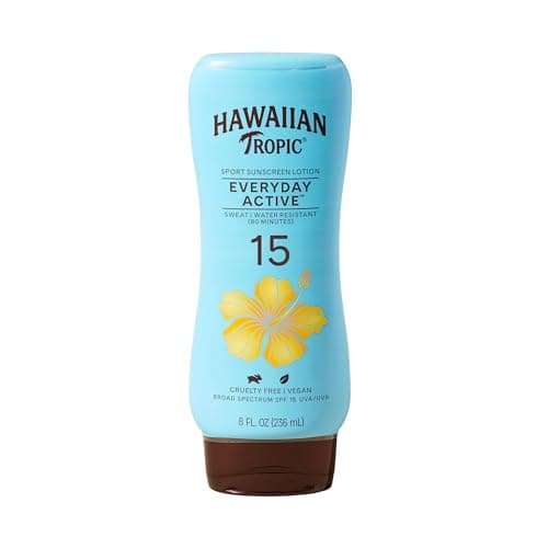 Hawaiian Tropic Island 8 oz Sport Broad Spectrum SPF 50 Sunscreen