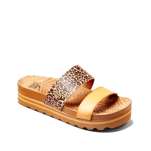 REEF Women's Cushion Vista Hi Platform Sandal - Comfortable Beach Hire