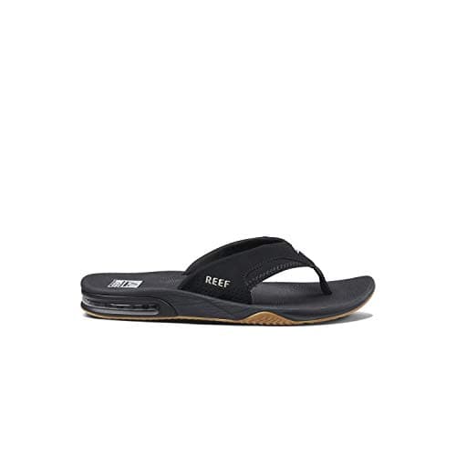 REEF Men's Fanning Speed Logo Flip Flop