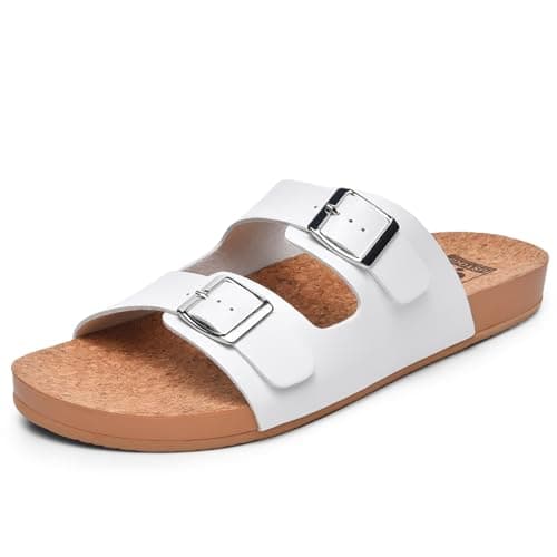 Ustogi Women's Arch Support Sandals - Cushioned & Adjustable Comfort