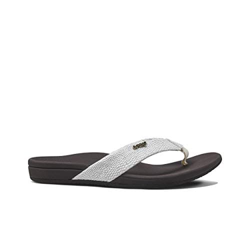 REEF Women's Ortho-Spring Flip Flop, Arch Support, Soft Cushion Footbed
