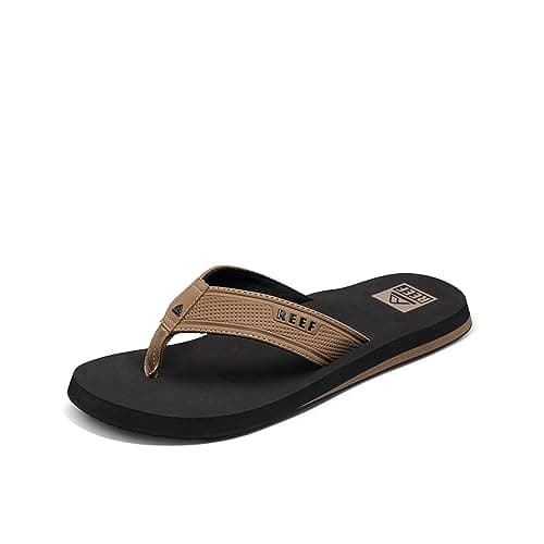 REEF Men's Layback Flip Flop Sandal, Arch Support, Water Friendly